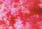 Red Splash Batik Hand Painted Cotton Fabric (50cm x 120cm piece)