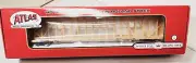 Atlas Master 20006495 HO TTX RR 73' Center Beam Flat 857145 Yellow Conspicuity