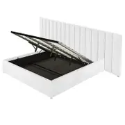 Aquila Headboard & Fabia Bed Base Package - Cream White