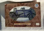 Scale 1:10 Diecast Blue Tandem Bike bicycle model replica toy Alvarez