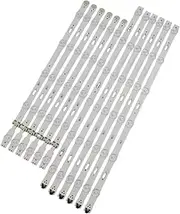 SCPCKZETZN 12pcs LED Backlight Strip Fit for Samsung UE48JU6000 BN96-34793A BN96-34794A S_5U75_48_FL_R6 S_5U75_48_FL_L5 LM41-00121G 00121H