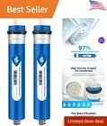 Premium High-Performance 75 GPD RO Membrane - Reverse Osmosis Filter Replacement