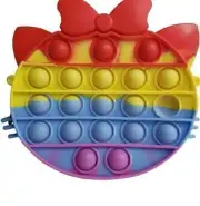 Push Pop It Bubble Princess Wallet Messenger Bag Fidget Toy New