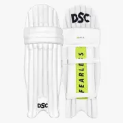 DSC Xlite 35 Cricket Batting Leggaurd | Color: White | Size: Junior Right Han...