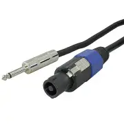 14GA gauge 50ft foot feet speakon compatible to 1/4 Pro audio speaker cable cord