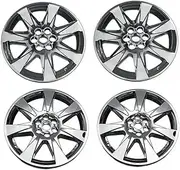 4PCS/Set 20" Car Exterior Chrome Rim Rays Tire Wheel Hub Cover Lap Caps Compatible for Cadillac SRX 2010-2012 Wheel Cover Hub Caps