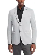 John Varvatos Star Usa Birdseye Jersey Slim Fit Soft Jacket
