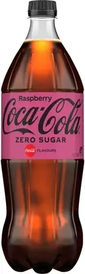 Coca Cola Coke Raspberry Zero Sugar Soft Drink 1.25 Litre
