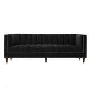 Malbec 3 Seat Sofa Black