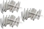 72Pcs Stainless Steel Guitar Fret Wire 24 Fingerboard Frets 2.7mm for Acoustic Guitar Parts