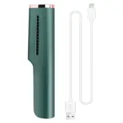 Electric Cordless Hair Straightener and Curling 2 in 1 Dry Comb USB3556