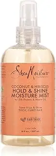 Shea Moisture Coconut & Hibiscus Hold & Shine Moisture Mist, 8 Ounce