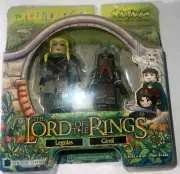 Lord Of The Rings Mini Mates Figure Set Legolas and Gimli Brand New