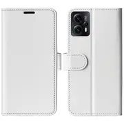 For Motorola Moto G13 4G Flip Leather Phone Wallet Case Crazy Horse Texture Stand Mobile Phone Cover
