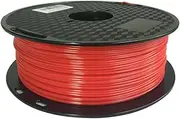 CC3D PC Filament Red 1.75 mm 3D Printer Filament 1 kg Spool 2.2 lbs Dimensional Accuracy +/- 0.05 mm 3D Printing Material Polycarbonate Red