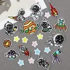 Astronaut Rockets Patch Embroidery Iron on Sew on patch Badge For Clothes Bag