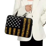 Leopard Stripes And Stars 10-17" Laptop Bag Sleeve Carry Case Cover Notebook
