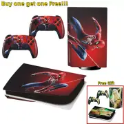 Skin Cover Sticker Decal For PS5 Disk Edition PlayStation 5 Console & Controller
