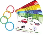 Phonics Flash Cards, Sight Words Flash Cards, Learn to Read 20 Stages, Digraphs CVC Blended Long Vowels, Educational Phonics for Kids Homeschool Learning Activities