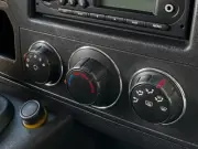 For Renault Master 2010- Polished Aluminium Heater dash panel Surrounds Rings x3