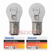 2 pc Philips Parking Light Bulbs for Dodge 400 600 Aries B150 B1500 B250 rm