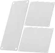 TOPPERFUN Metal Engraving Blanks Stainless Steel Name Sign DIY Crafting Blank Metal Signs Door Accessory