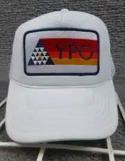 Aviator Nation Hat Cap Snap Back White YPO Young Presidents Trucker Hat NWT