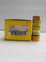 New Lot Bussmann LPJ-12SP 12 Amp Fuses Low-Peak Class J NIB