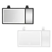 Cosmetic Mirror with Glass Rechargeable Car for Sun Visor Vanity Mirr
