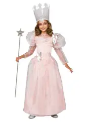 Girl's Wizard of Oz Deluxe Glinda The Good Witch Costume, Small
