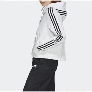 <MXX> 100%公司貨 Adidas Adicolor 白 黑 風衣 運動外套 FU1730 FU1731 女款