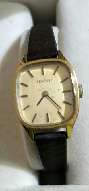 TISSOT女用天梭骨董手上鍊機械錶