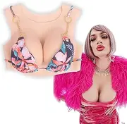 [TEAYUYIM] Silicone Breast Fake breasts Forms Fake Boobs breast form chest plate C-G Cup Breast Forms for Crossdressers