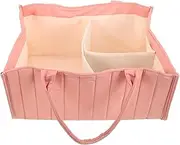 Kisangel Multifunctional Diaper Bag with Large Capacity Stylish Nursery Organizer for Travel Home Use Diaper Storage for Chic Design with Ample Compartments