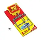 The Big Cheese FRESH BAITED MOUSE TRAP Refillable Quicker Catch Fast RAT MICE x6
