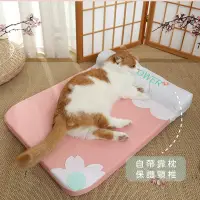 在飛比找蝦皮商城精選優惠-*吉花花* 台灣現貨 冰絲床 寵物涼感 防水窩 貓窩 貓睡墊