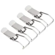 4 Pcs 2.87" Iron Spring Load Toggle Latch Catch Clamp Clip for Trunk Case Box