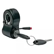TDR Ignition Key Barrel Switch Lock with 2 Keys for Electric Scooters, 2 Pins Plug Durable Start Switch Lock