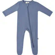 Kyte BABY Zip-Up Footie in Slate at Nordstrom, Size 18-24M