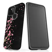 For Google Pixel 4a 5G Case Tough Protective Cover Plum Blossoming