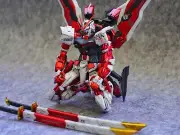 Painted & Built BANDAI MG Astray Red Frame 1/100 Scale Kit