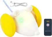 Electric Cat Toy | Mice with Sound & Light - Smart Sensing USB Rechargeable Interactive Kitten Toy with Obstacle Avoidance for Indoor Cats Exercise