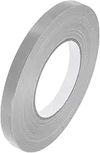 uxcell Colorful Craft Gaffers Tape Rolls Grey 1/2" X 45 Yards Matte Gaffers DIY Photo Albums for Gifts Decoration Backdrop Cables Floor Taping 1 Pcs