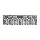 Clear Acrylic Incense Cone Mold 10 Grid Incense Cone Mould Rings Holder Mold