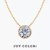 在飛比找博客來優惠-【JOY COLORi】70分 18K黃金 躍動光芒圓鑽項鍊