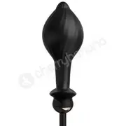 Anal Fantasy Elite Black 4&quot; Auto Throb Inflatable Vibrating Plug
