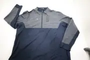 Greyson Golf Comanche Pullover Mens Size XXL Grey/Navy 989B 01261702 New