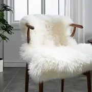 Premium Genuine Sheepskin Rug, Real Australia Wool, Natural Luxury Fluffy Lam...