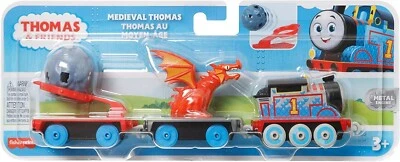 Fisher-Price Thomas & Friends Medieval Thomas Engine die-cast Push-Along Train