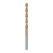 3.8mm Titanium Coated M42 High Speed Steel 8% Cobalt (HSS) Twist Drill Bit